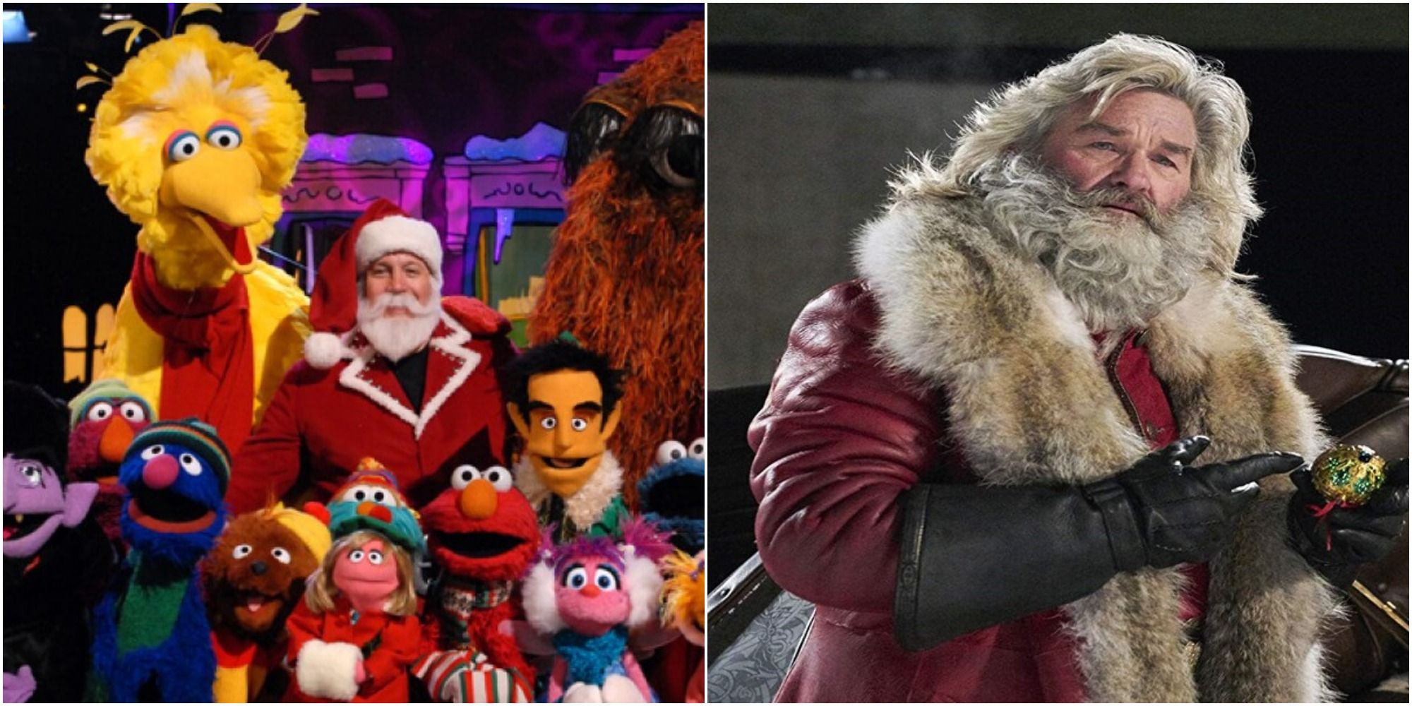 Kevin James and Kurt Russell, two actors who portray Santa Claus