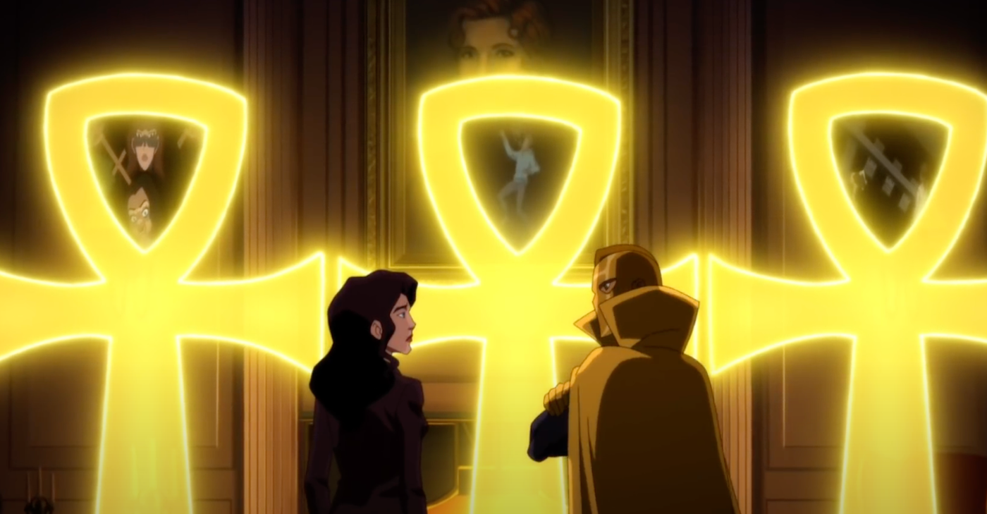 In Young Justice: Phantoms, Zatanna and Doctor Fate have a training room more sinister than the X-Men's Danger Room