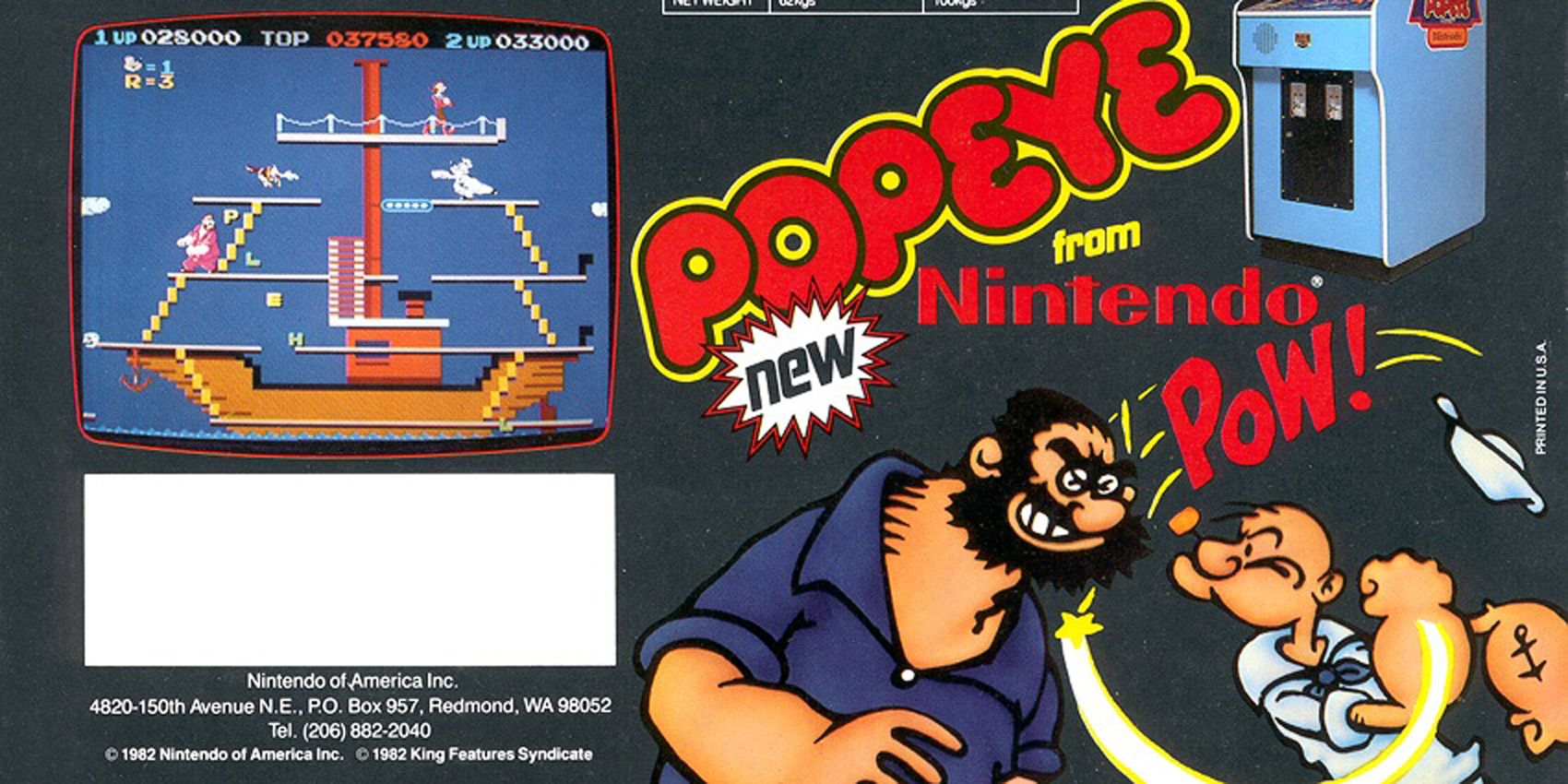 Popeye Nintendo Cropped