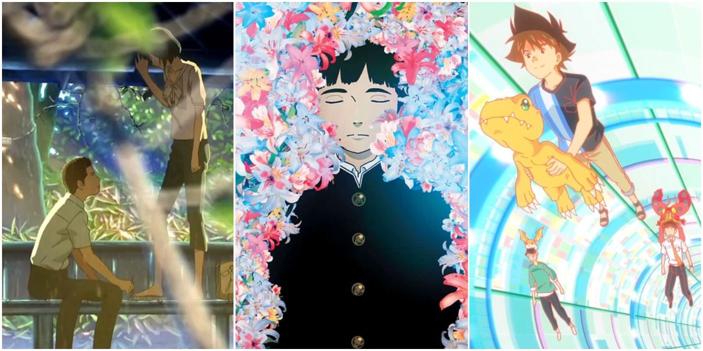 Anime Movies Sadder As Adults Garden Of Words Colorful Last Evolution Kizuna Trio Header