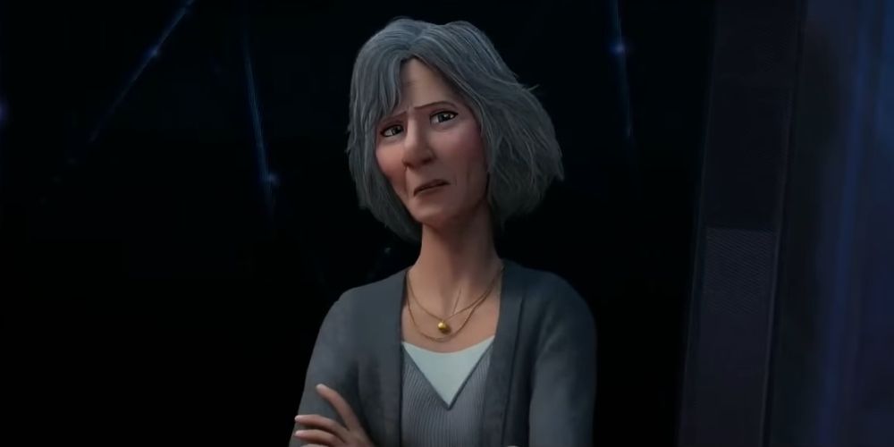 Aunt May questions Miles Morales in Spider-Man: Into the Spider-Verse movie