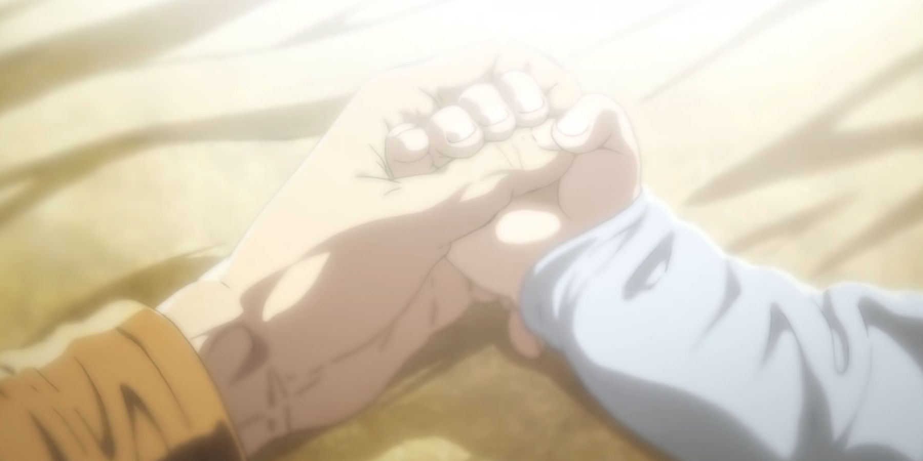 Baby And Adult Hand From Attack On Titan OP 3
