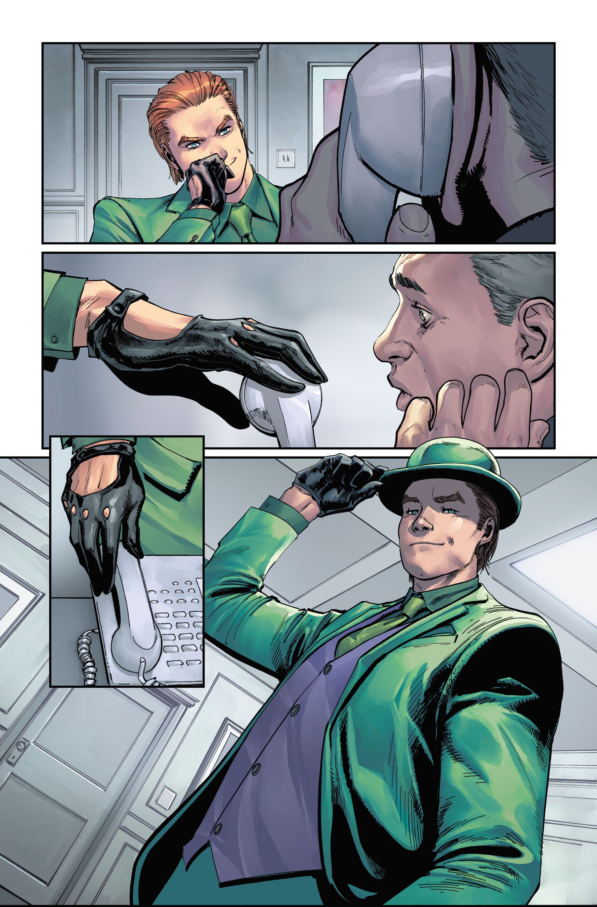 Page from Batman: Killing Time #1 by Tom King, David Marquez and Alejandro Sanchez.