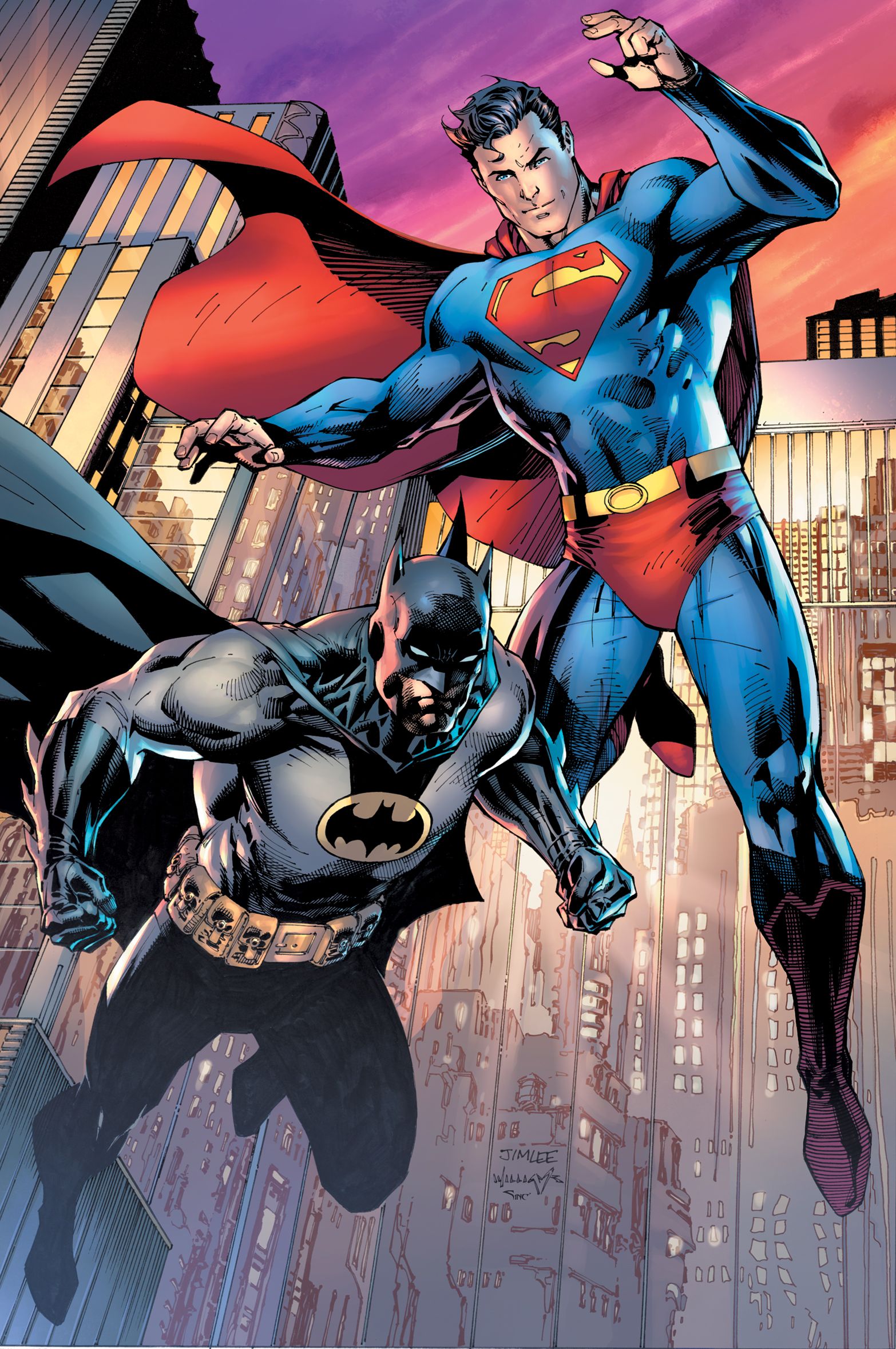 Batman/Superman: World's Finest Jim Lee Variant