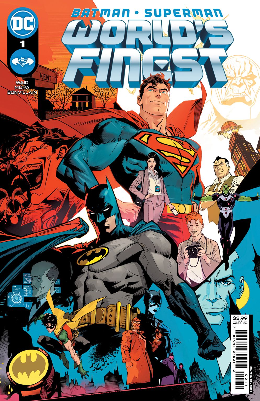 Batman/Superman: World's Finest Main Cover