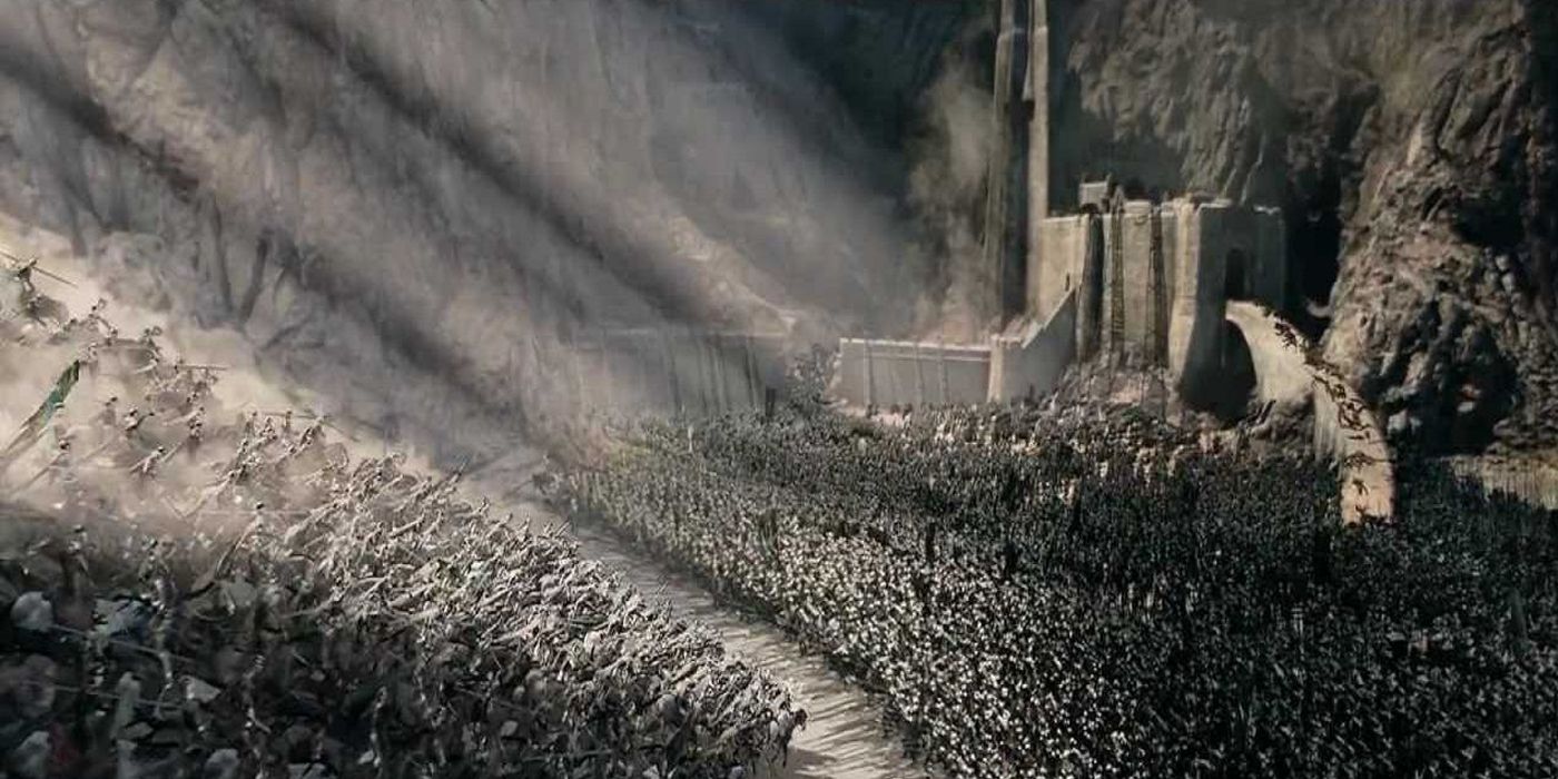 Battle of Helm's Deep Lord of the Rings