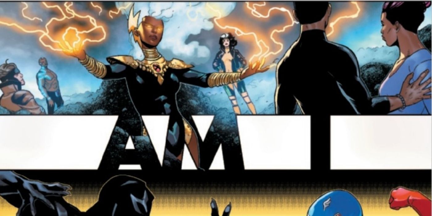 Black Panther Storm X-Men feature