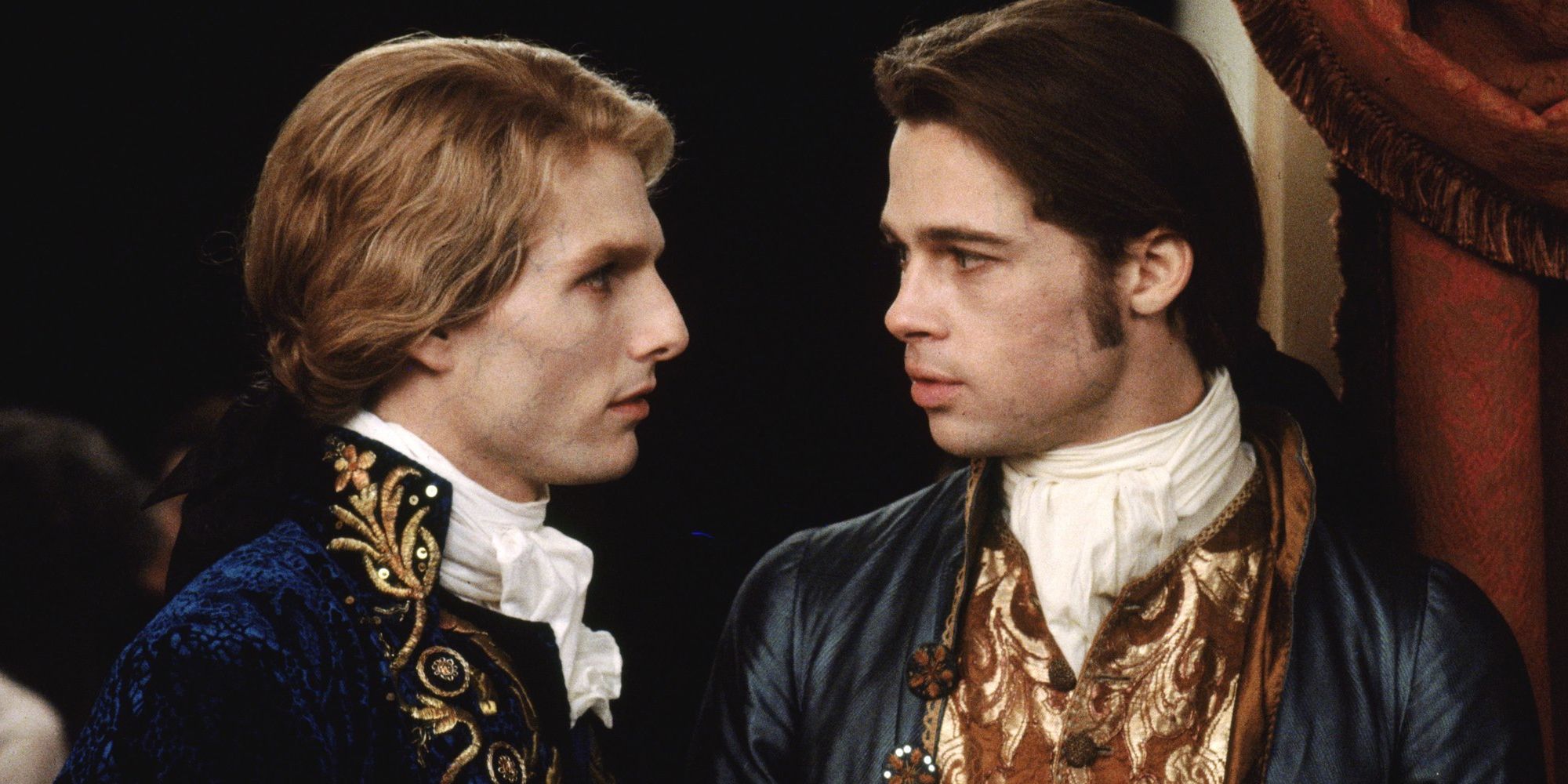 Tom Cruise and Brad Pitt in Interview with the Vampire