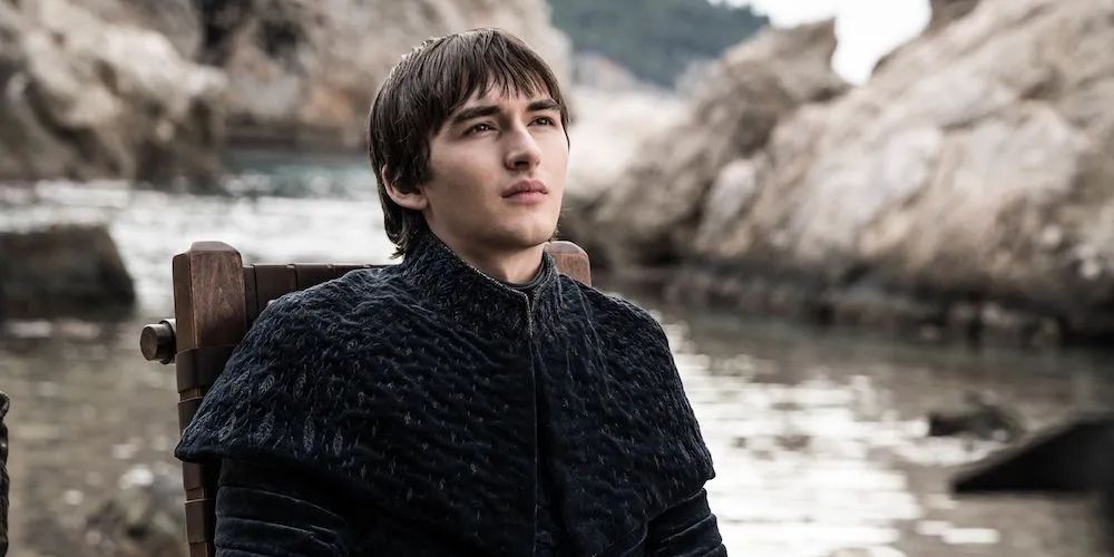 King Bran Stark in his wheelchair in Game of Thrones