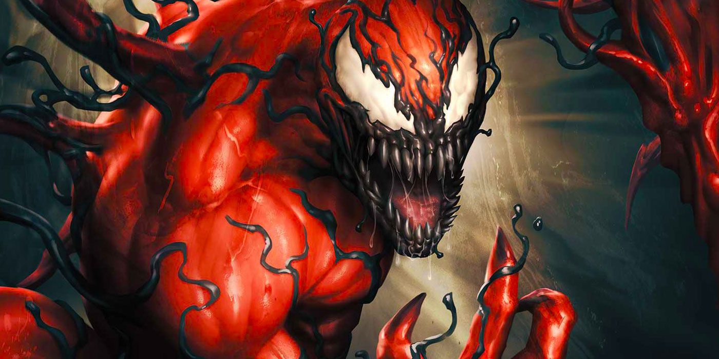 Marvel's new symbiote on the cover of Carnage 1 by Kendrik Kunkka Lim