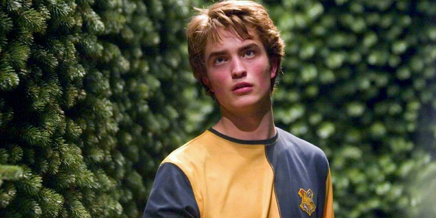 Cedric Diggory in the Triwizard tournament in Harry Potter.