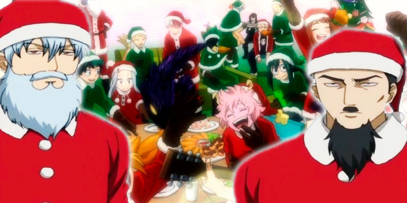 Anime Christmas, cute, red, santa, girl, anime, HD wallpaper | Peakpx