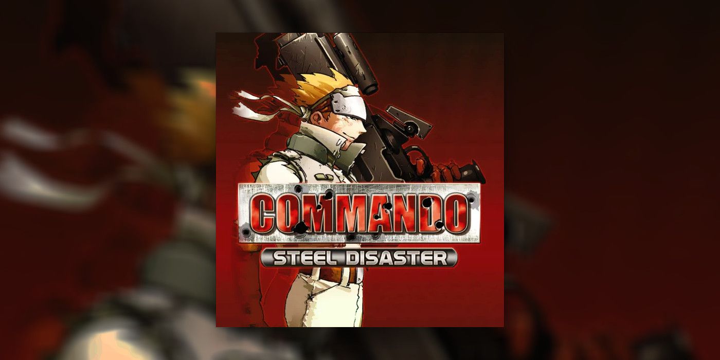 The box art for the DS game Commando Steel Disaster