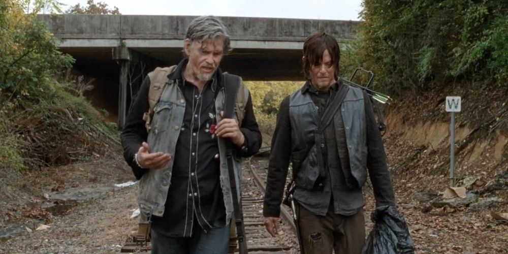 Daryl mistakenly trusting the Claimers The Walking Dead