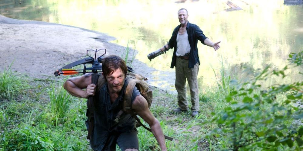 Daryl and Merle Dixon strike out on their own The Walking Dead TV show