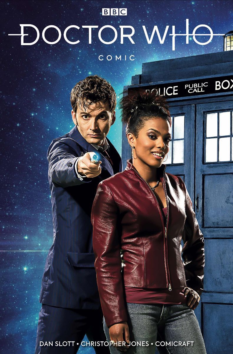 Doctor Who's Tenth Doctor and Martha Jones are featured in Dan Slott's upcoming annual issues.