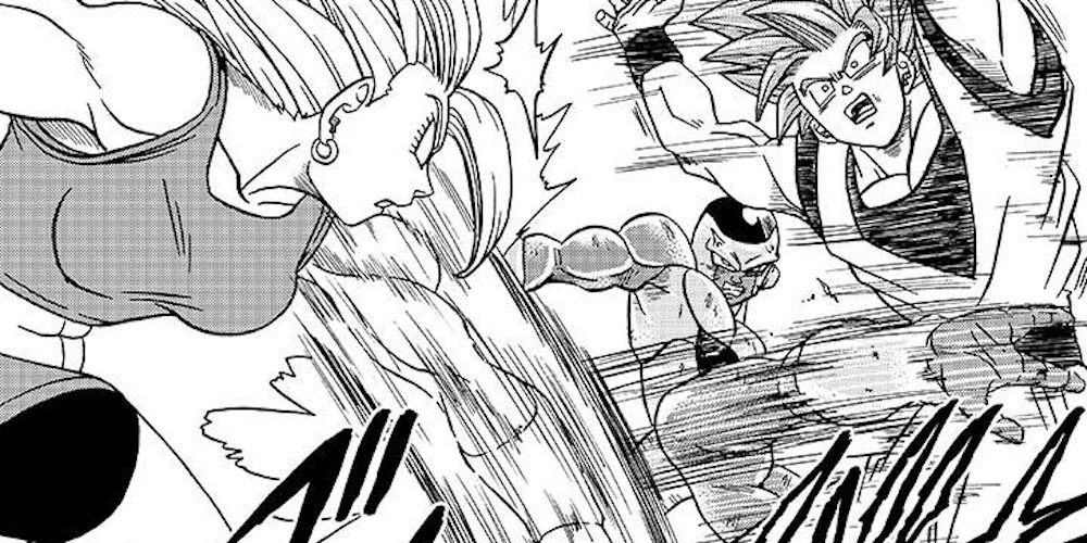 Manga Dragon Ball Super Legendary Super Saiyan Kale Versus Goku