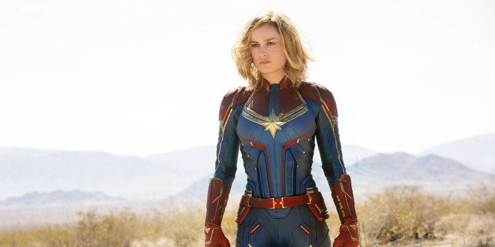 Brie Larson as the Marvel Cinematic Universe's Captain Marvel