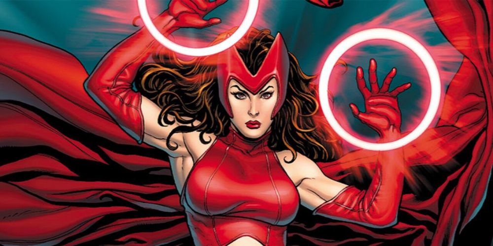 Scarlet Witch Using Her Powers