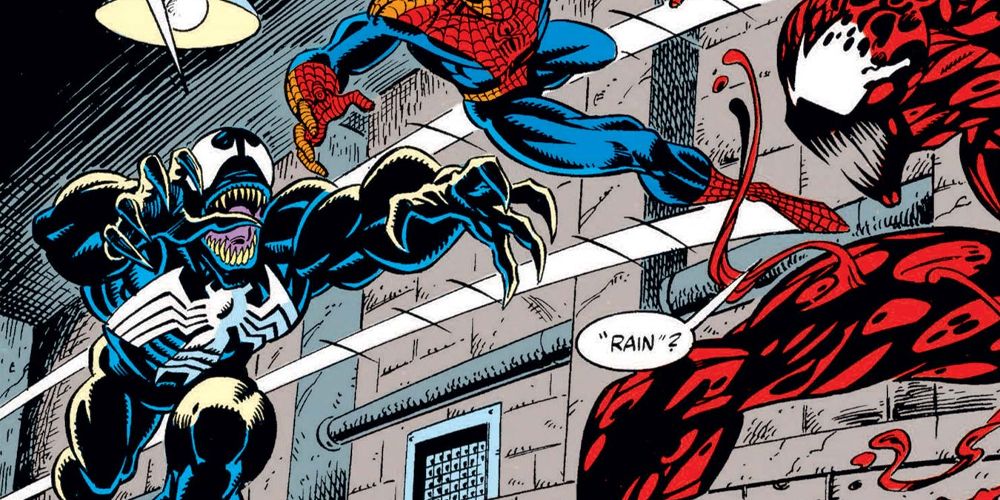 Venom and Spider-Man vs Carnage