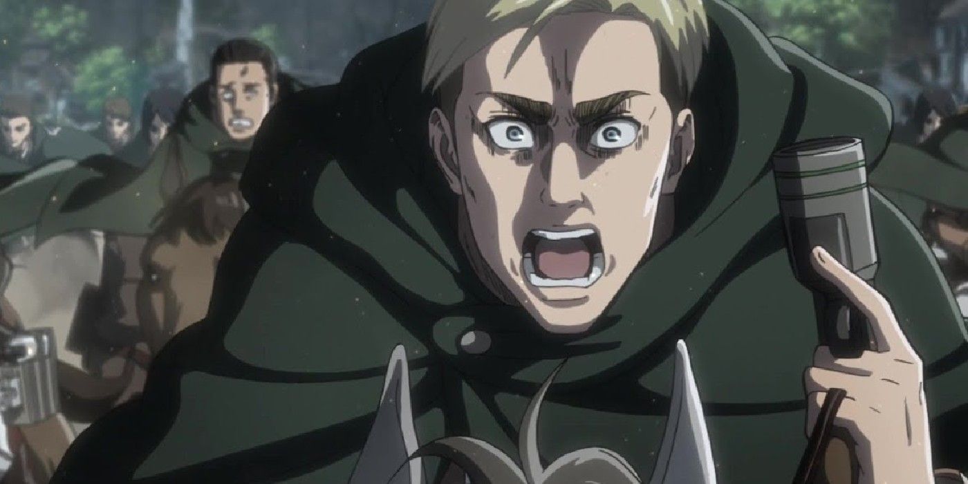 Anime Erwin Leads The Final Charge In Attack On Titan