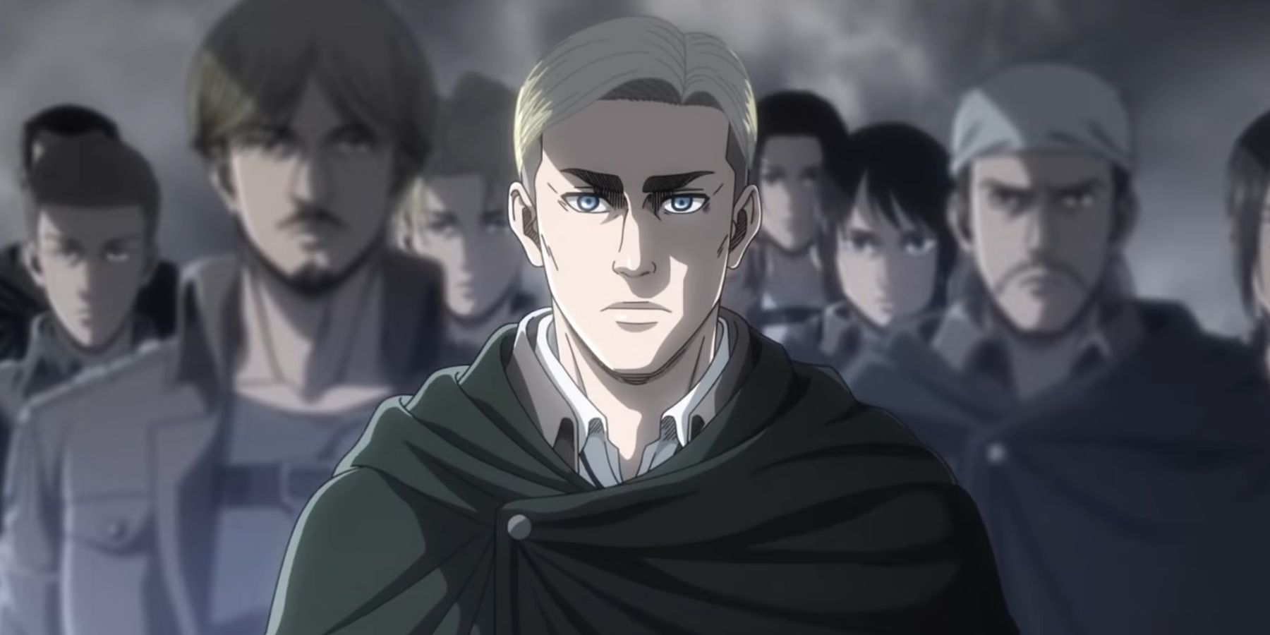 Erwin Smith Surrounded By Dead Soldiers