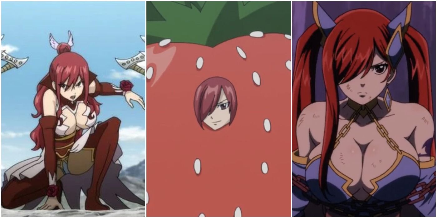 Fairy Tail Erza strongest and silliest requips feature