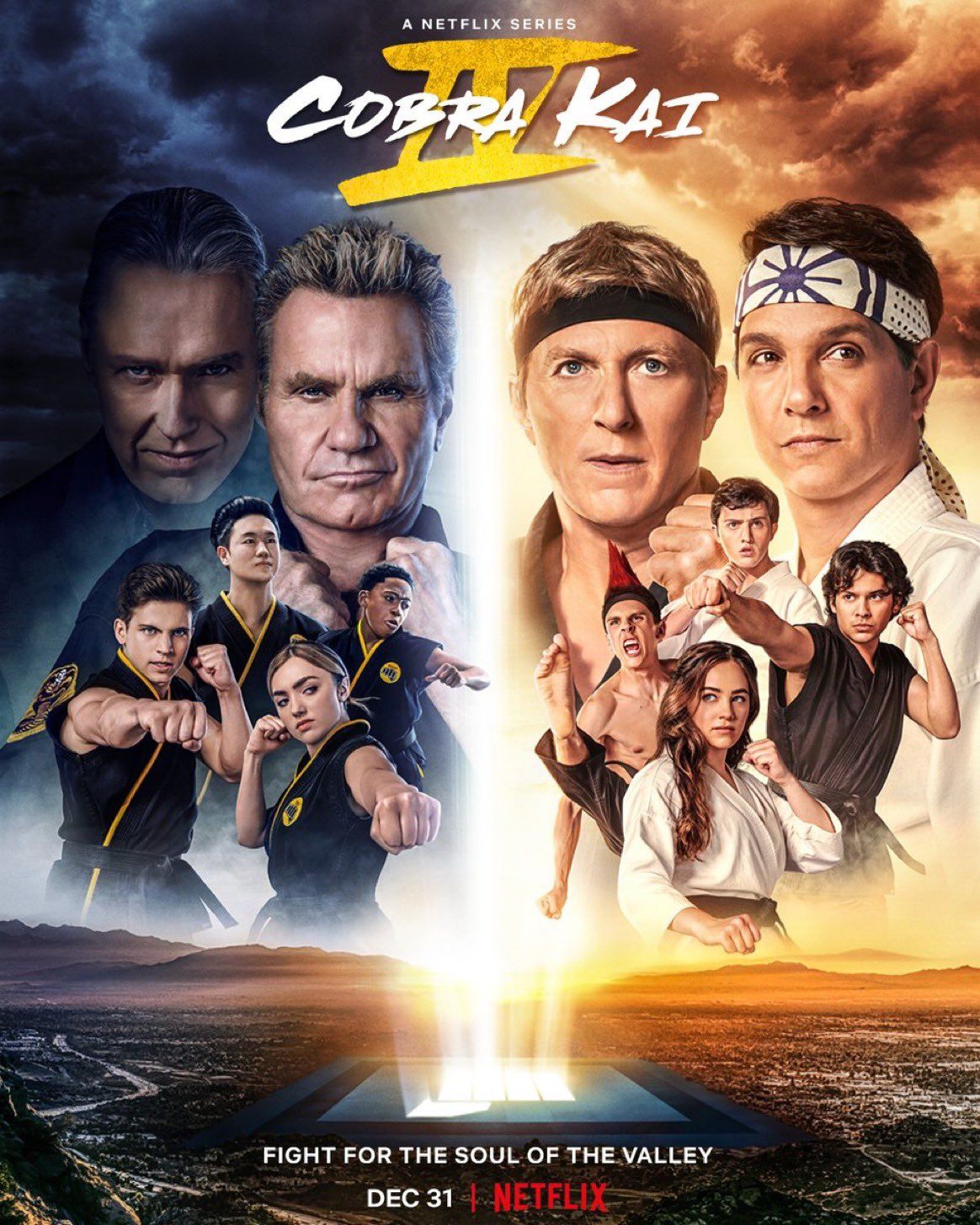 Cobra Kai Season 4 Poster Terry Silver Back to the Dojo