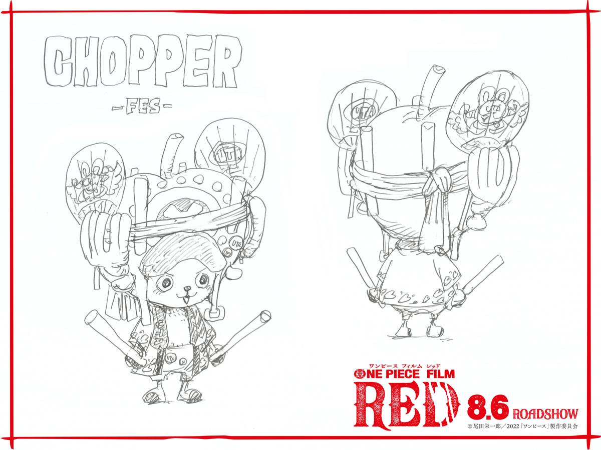 One Piece Red Movie Reveals New Designs For The Straw Hat Pirates