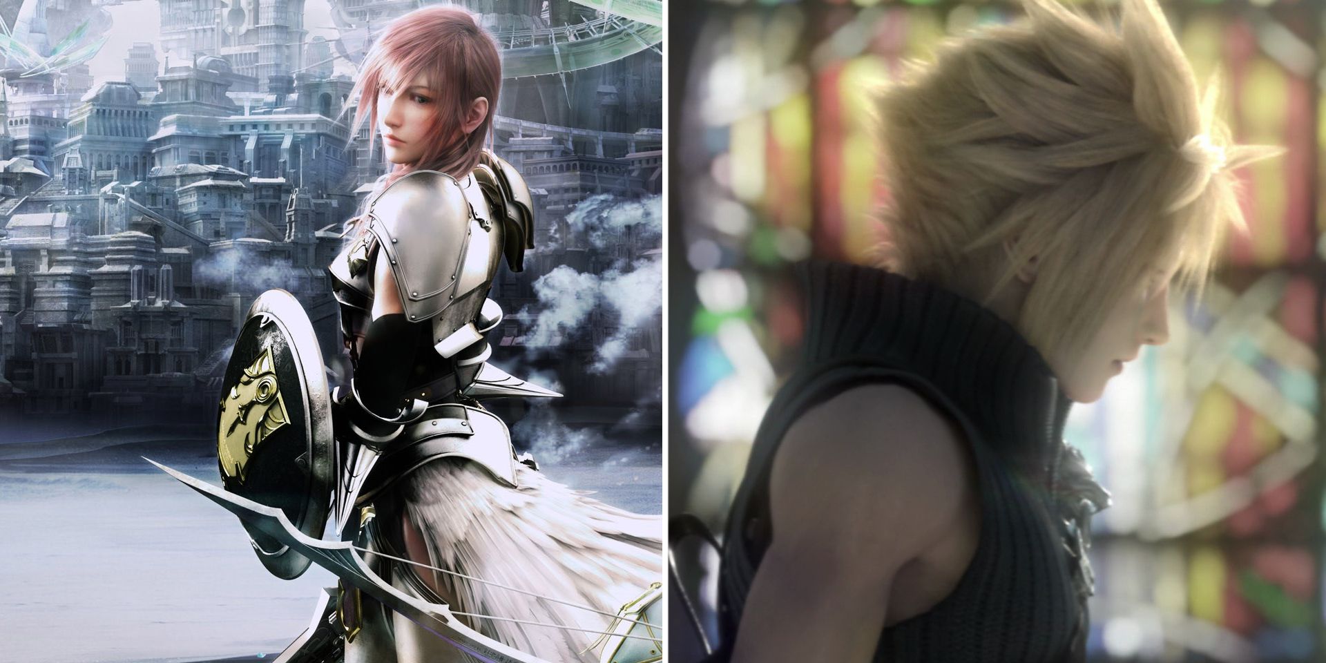 final fantasy lightning and cloud