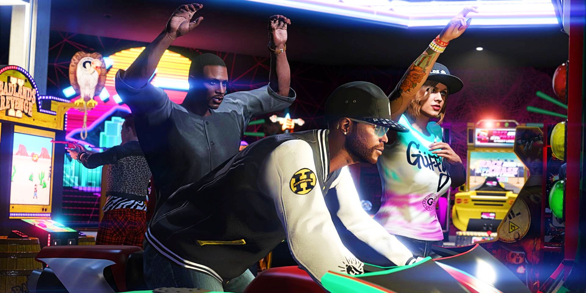 Capture d'écran des activités d'Arcade avant The Diamond Casino Heist dans GTA Online.