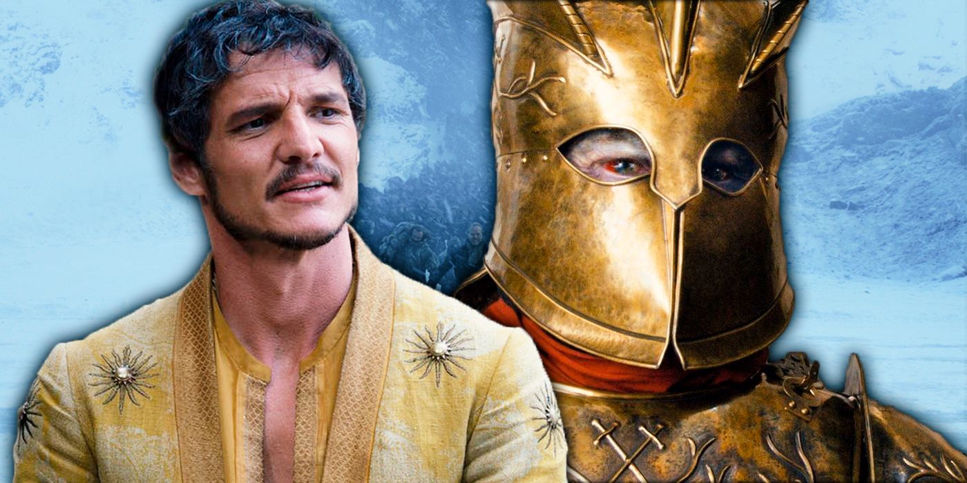 oberyn martell skull being crushed by a mountain