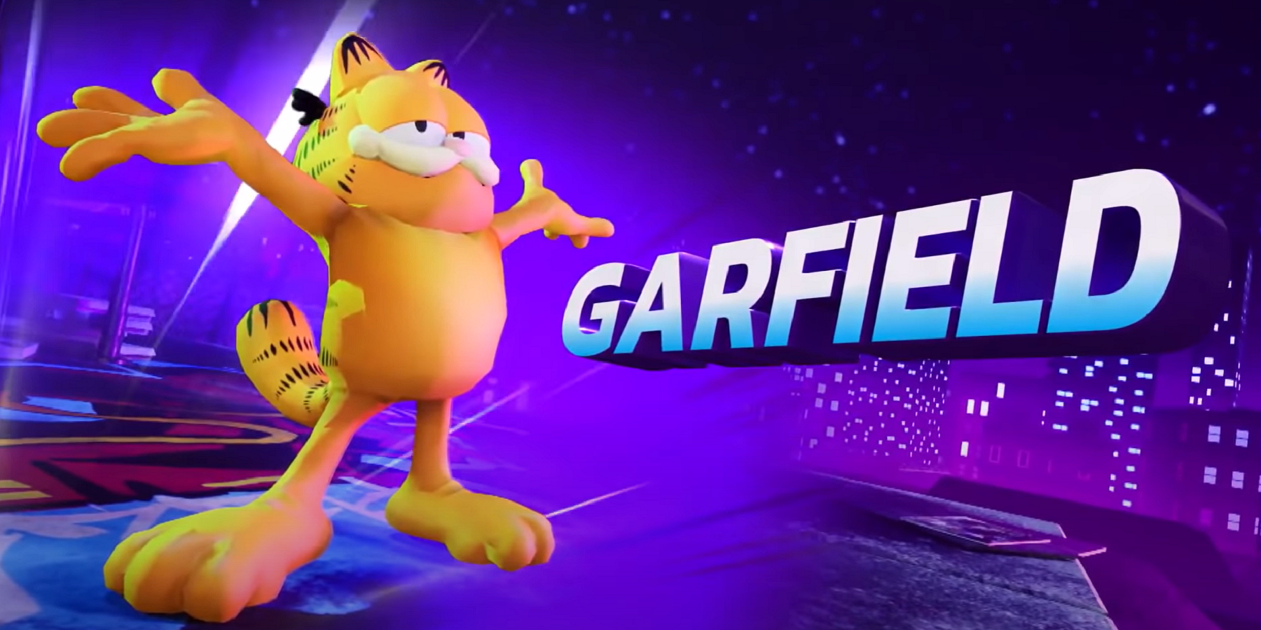Garfield arrives in Nickelodeon All-Star Brawl.