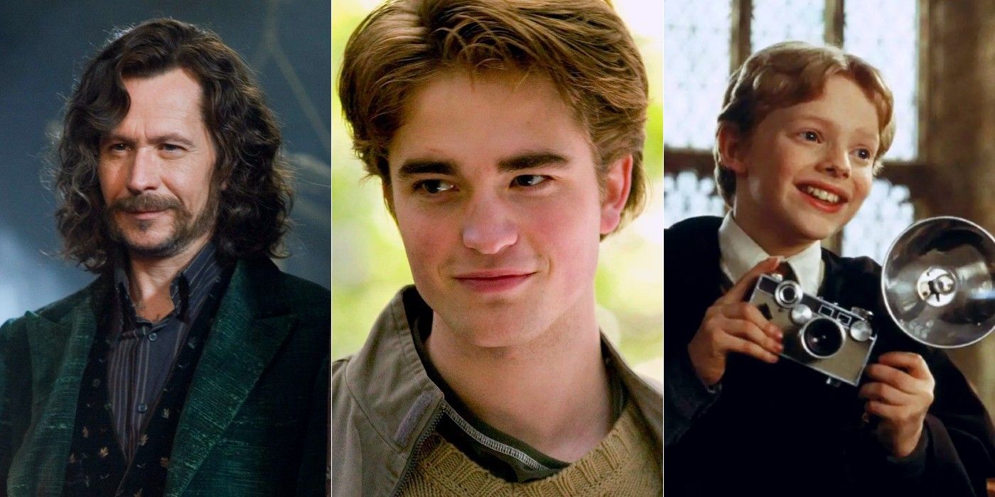 Sirius Black, Cedric Diggory, & Colin Creevey