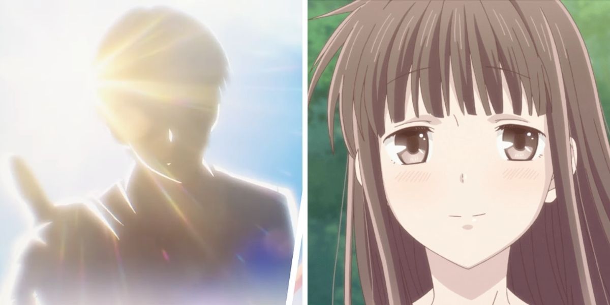 Images feature a silhouette of Katsuya Honda and a smiling Tohru Honda from Fruits Basket