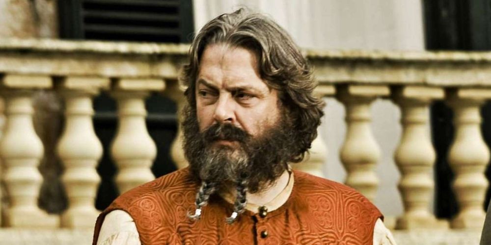 Illyrio Mopatis in his home in Pentos in Game of Thrones