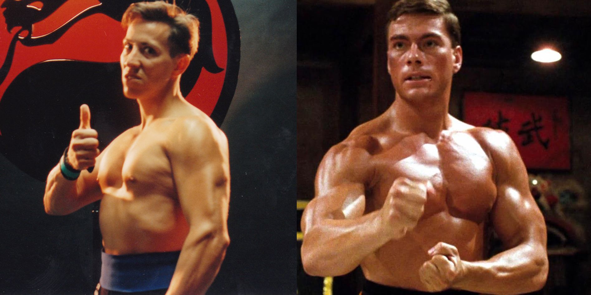 Johhny Cage and Frank Dux Cropped