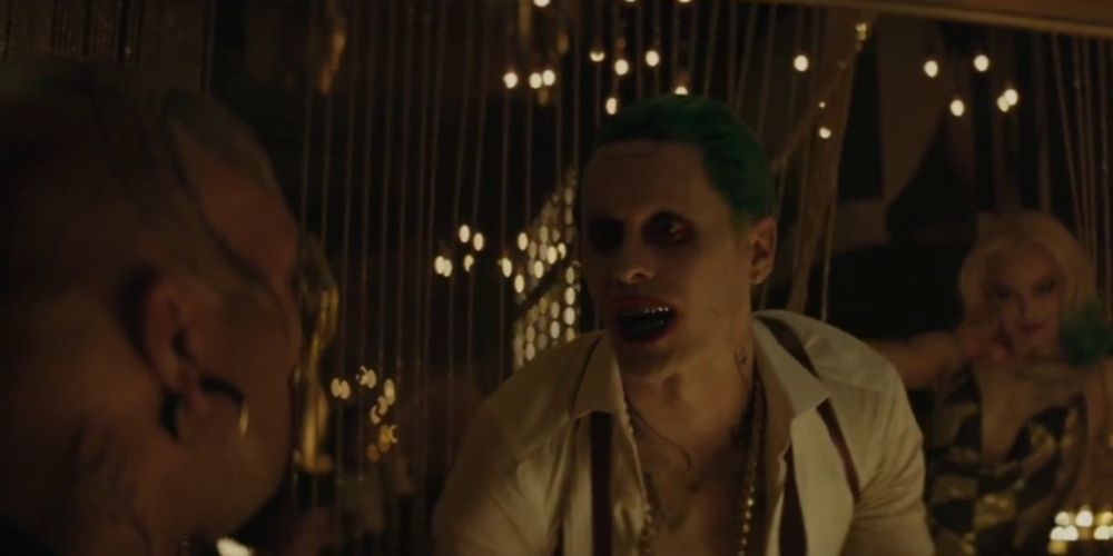 Joker offers Harley Quinn to a criminal in Suicide Squad movie