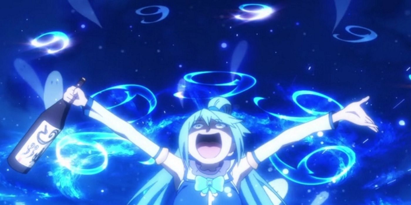 KonoSuba 10 Times Aqua Was The Worst Feature Image