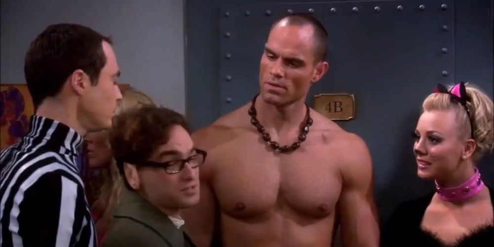 Kurt bullying Leonard and Sheldon the Big Bang Theory
