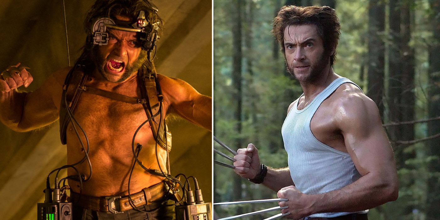 Hugh Jackman as Wolverine in the Marvel movies