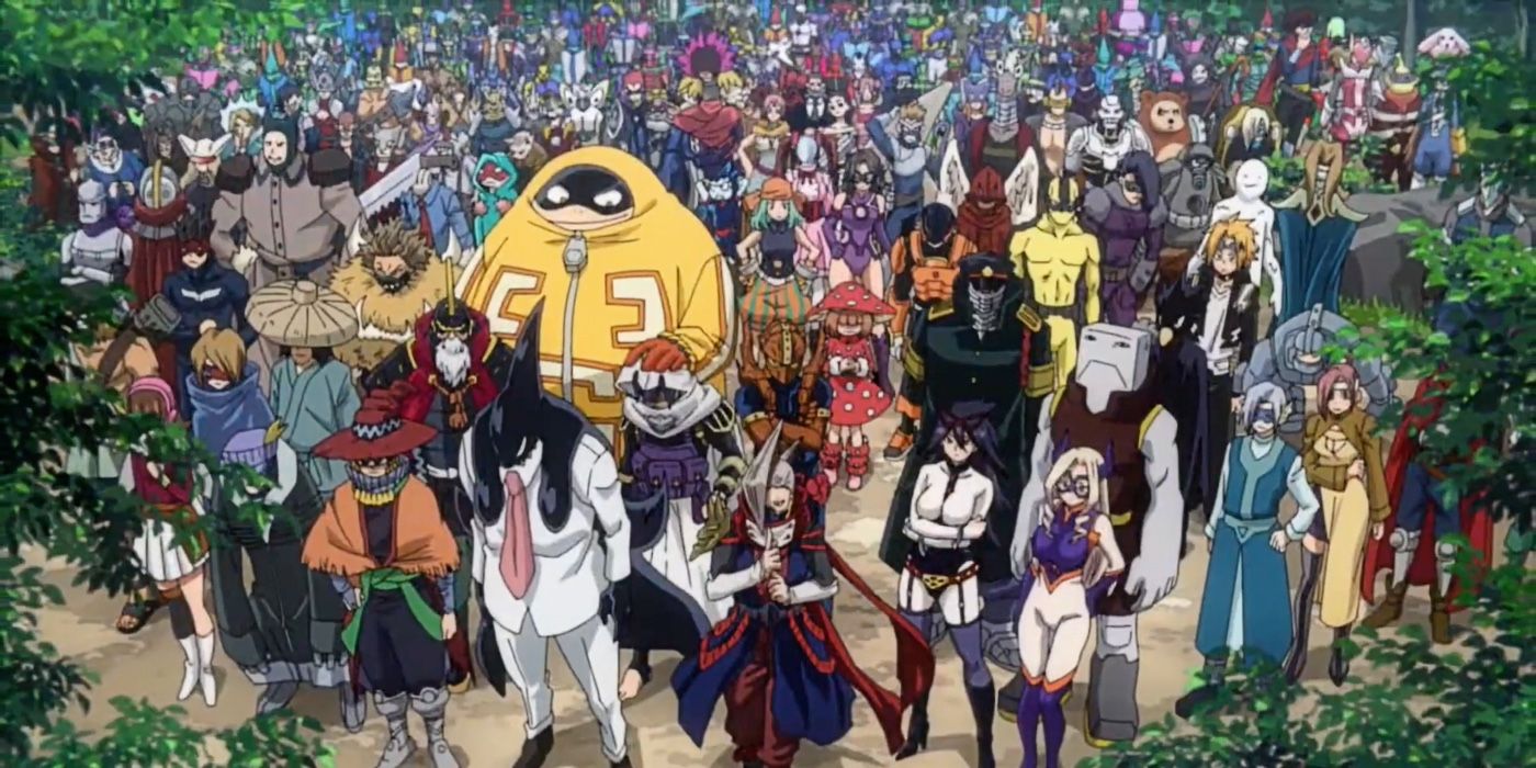 The world's pro heroes gathering in the teaser trailer for My Hero Academia Season 6.