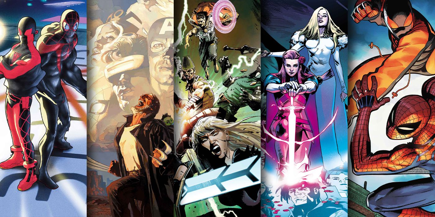 Covers for Marvel Comics' releases on Dec. 15, 2021.