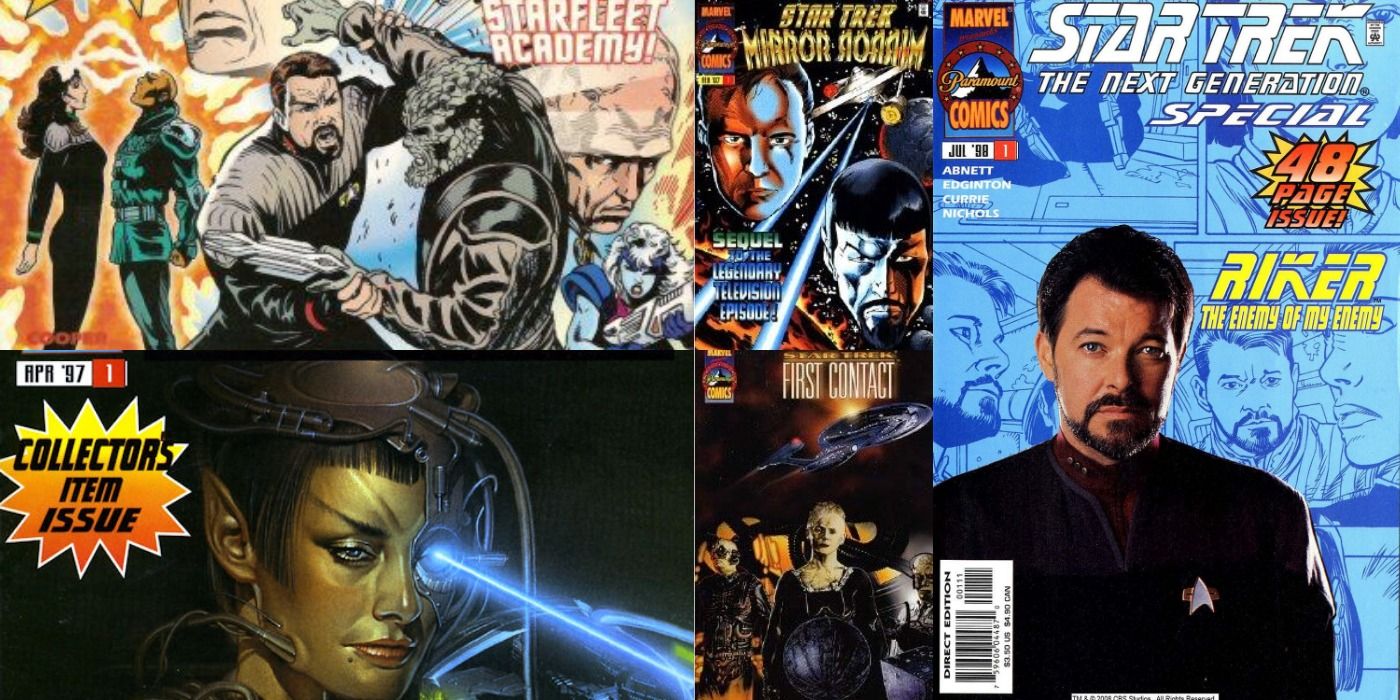 Marvel Star Trek '90s Comics One-Shots