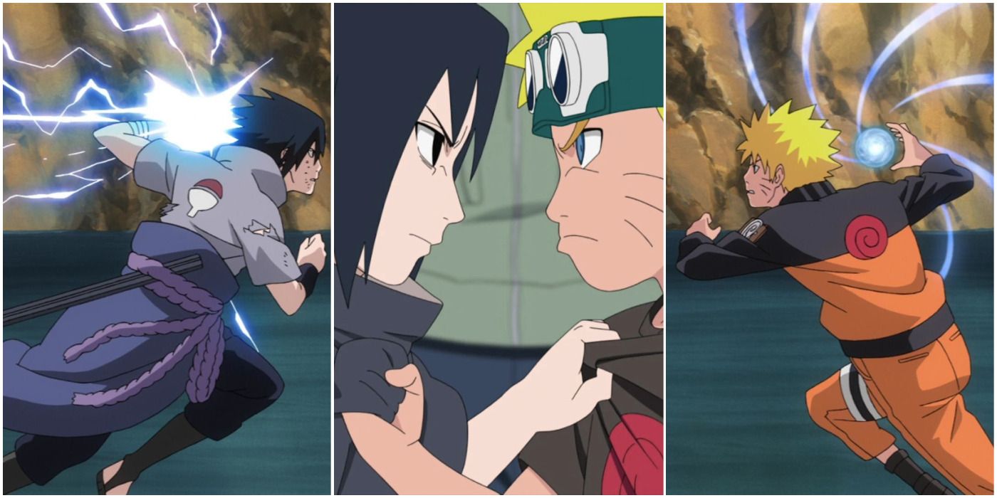Naruto vs Sasuke Kids to Adults