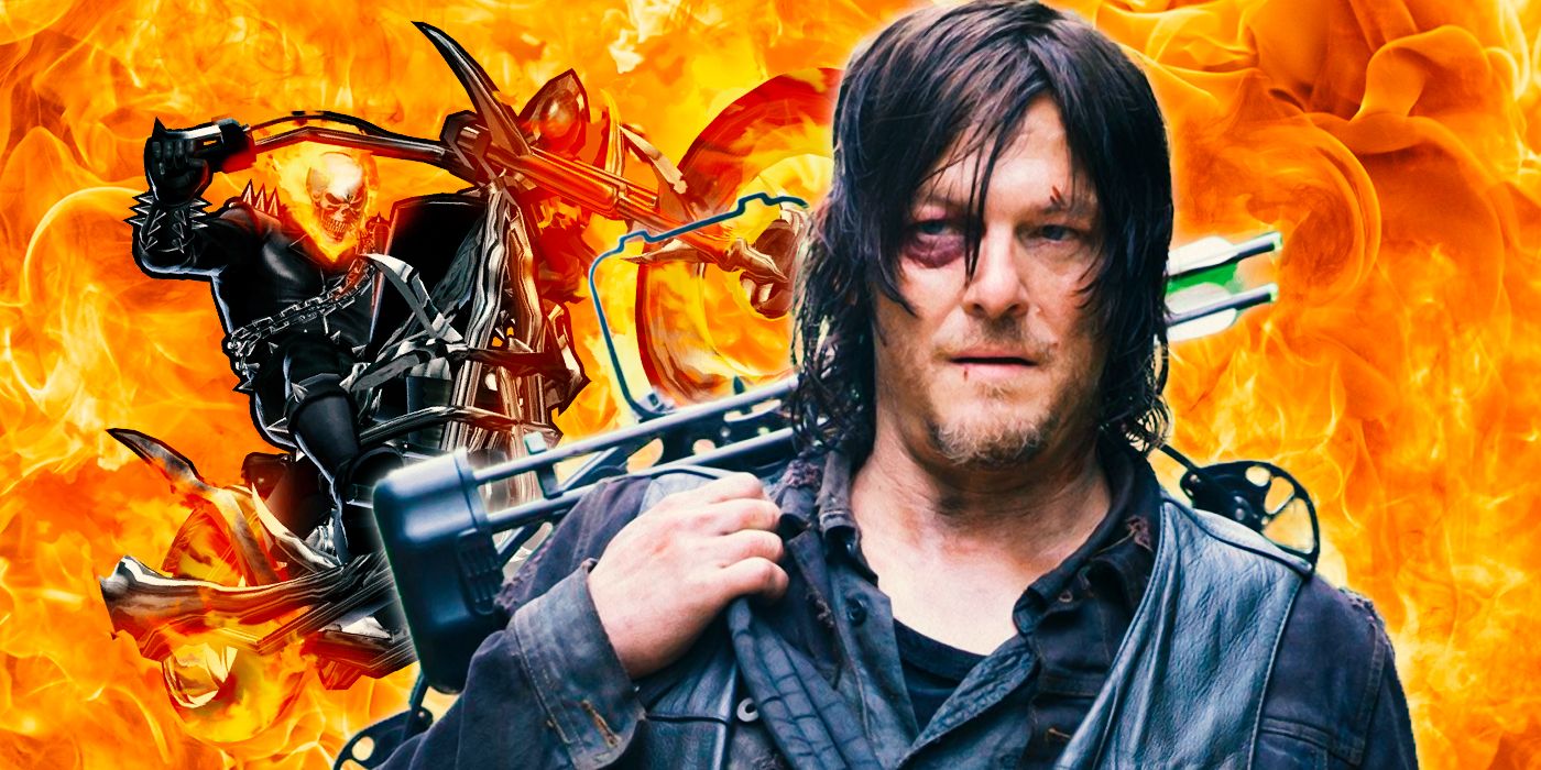 Walking Dead star Norman Reedus as Ghost Rider