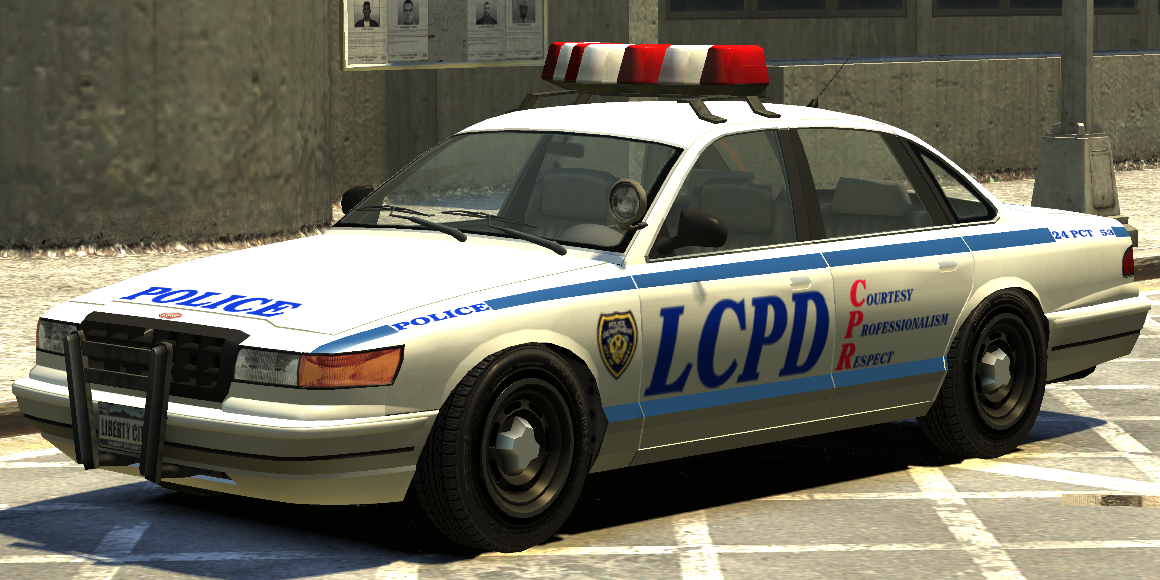 GTA IV Liberty City Police Car