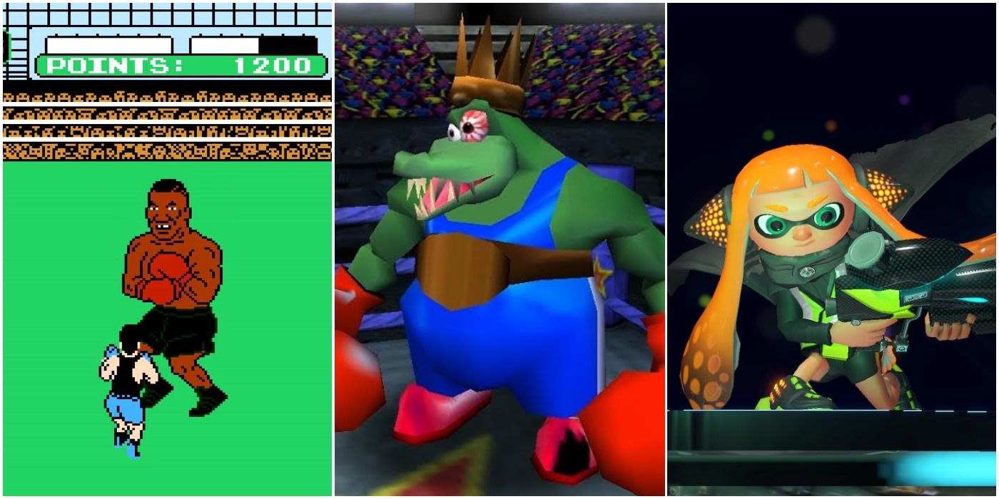 Little Mac fighting Mike Tyson compared to King K. Rool compared to Inner Agent 3