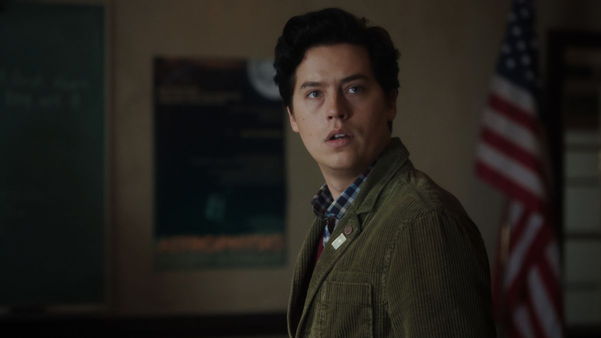 Riverdale -- &quot;Chapter One Hundred: The Jughead Paradox&quot; -- Image Number: RVD605fg_0026r.jpg -- Pictured: Cole Sprouse as Jughead Jones -- Photo: The CW -- © 2021 The CW Network, LLC. All Rights Reserved.