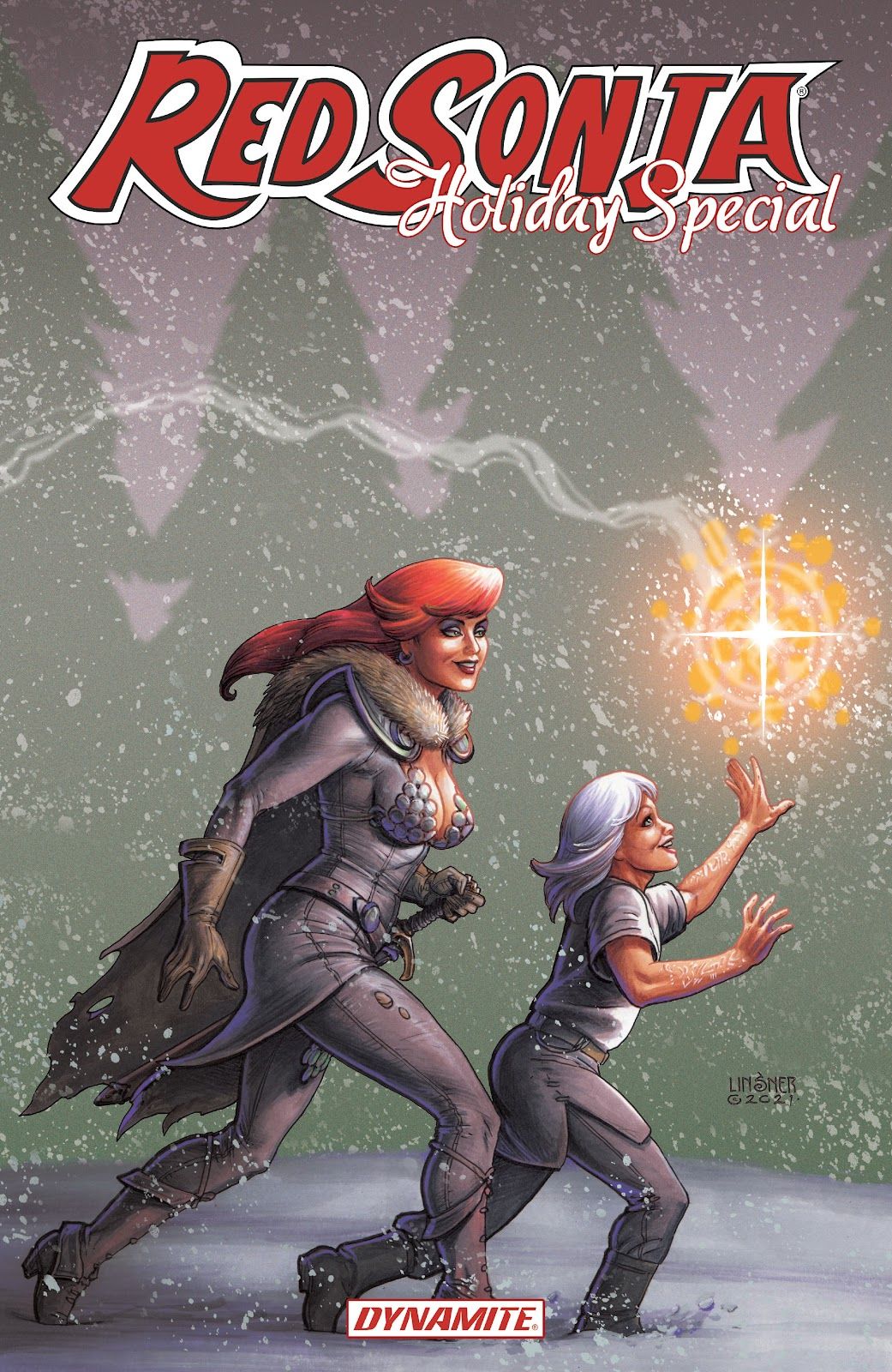 Cover of Red Sonja Holiday Special 2021